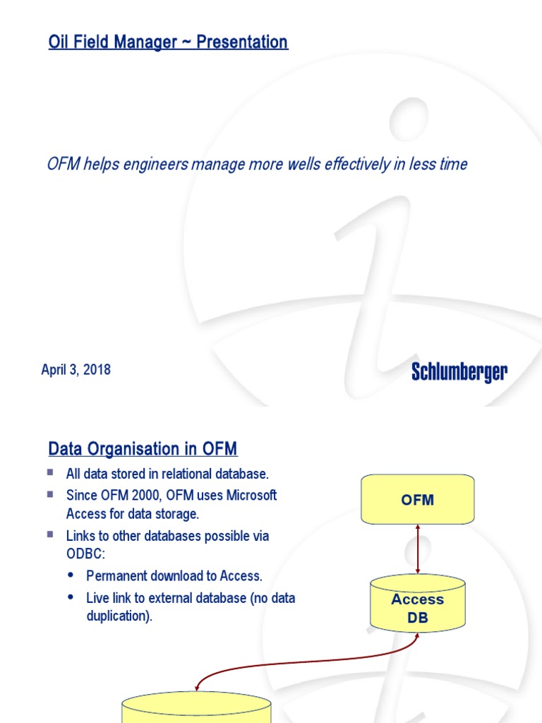 Oil Field Manager Presentation: OFM Helps Engineers Manage More Wells ...