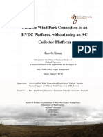 Offshore Wind Park Connection To An HVDC Platform