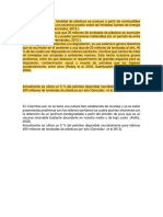 El 99 Por Ciento de La Totalidad de Plásticos Se Produce A Partir de Combustibles Fósiles