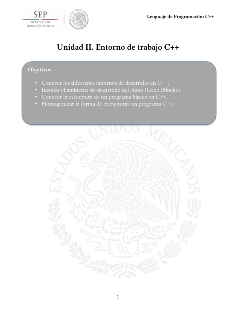 Entorno de Desarrollo en C++: IDEs y Code::Blocks | PDF | Entorno de ...