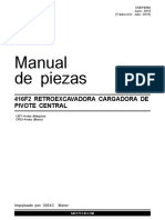 Manual de Partes Retro CAT 416F2 SBP6850 PDF
