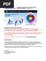 ITIL Foundation Resumo