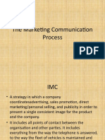 The Marketing Communication Process