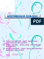 07 Kesetimbangan Asam Basa - E-Learning 21 Apr