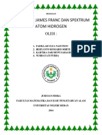 Percobaan James Franc Dan Spektrum Atom