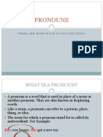 Pronouns