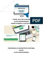 Programi Alpha Web Business A1, A2, B1, B2, C1, C2
