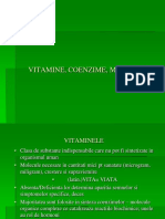 Vitamine Coenzime Minerale