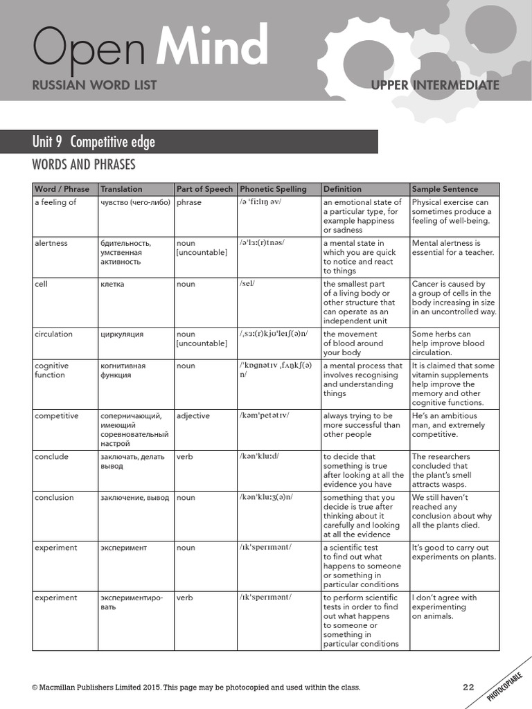 Open Mind Upper Intermediate B2 Pdf