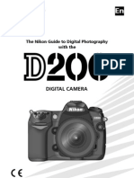 Nikon D200 - User Manual