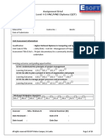 Merit and Distinction Descriptor: All Rights Reserved ©ESOFT Metro Campus, Sri Lanka Page 1 of 10