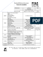 Plan Lector 3° 2018 Del Área de Comunicación