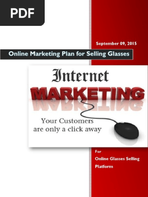 Online Glasses Platform Marketing Plan