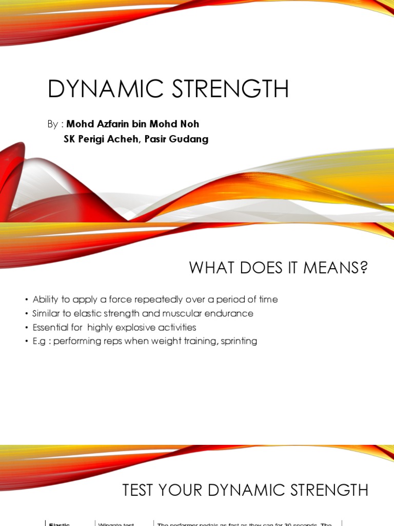 Dynamic Strength (Azfarin) | PDF