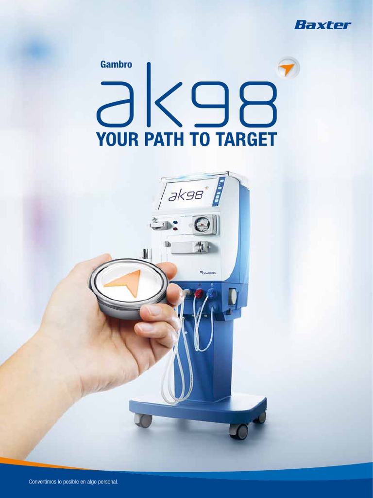 Sistema AK 98: Diálisis Personalizada y Eficiente | PDF | Diálisis ...