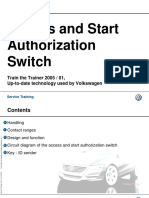 Acces and Start Authorization Switch