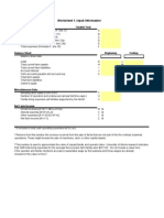 Worksheet 1. Input Information: Schedule F Data Taxable Year