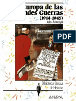 Arostegui Julio La Europa de Las Grandes Guerras 1914 1945 PDF