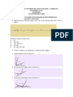 Parcial Geometria Primer Corte Grupo 2018-1