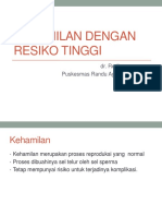 Penyuluhan Kehamilan Dengan Resiko Tinggi