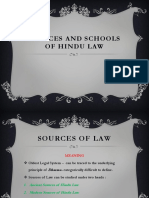 Sources and Schools of Hindu Lawand Muslim Law.pptx