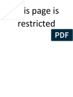 This Page Is Restricted