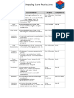 R&P Schedule