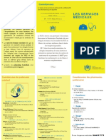 Brochures Services Médicaux
