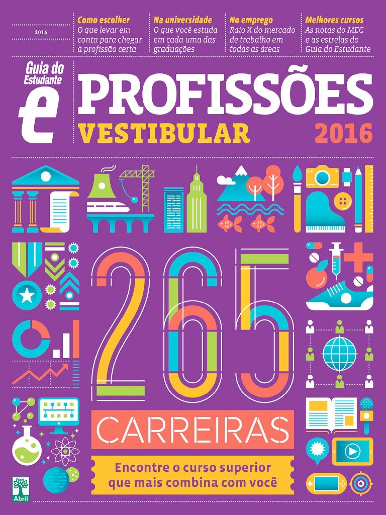 #Revista Guia Do Estudante - Profissões Vestibular (2016) PDF | PDF