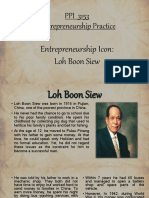 Entrepreneurship Icon Loh Boon Siew