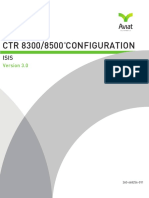CTR 8500-8300 3.0 ISIS Config July2015 260-668256-011