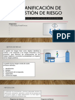 La Planificación de La Gestión de Riesgo