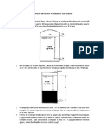 Ejercicios de Presion y Fuerzas de Los Fluidos