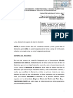 Cas. Lab. 10398 2017 Lima Establecen Cuando Corresponde Indemnización Por Danos y Perjuicios Derivado de Enfermedad Profesional