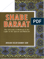 Shabe Baraat 15th of Sha'baan research in the light of Qur'an and Hadeeth