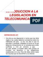 Introduccion a La Legislacion en Telco-2017