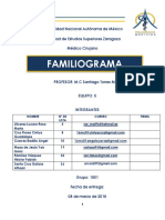 Familiograma - Texto