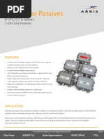 9 TFC Series 1 GHz Line Passives Data Sheet