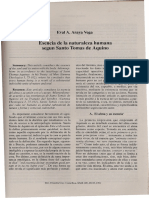 Esencia de la naturaleza humana segun Santo Tomas de Aquino..pdf