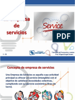 Semana 08 - Empresa de Servicio