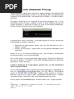 1-Dicas de Uso Sobre a Ferramenta Robocopy