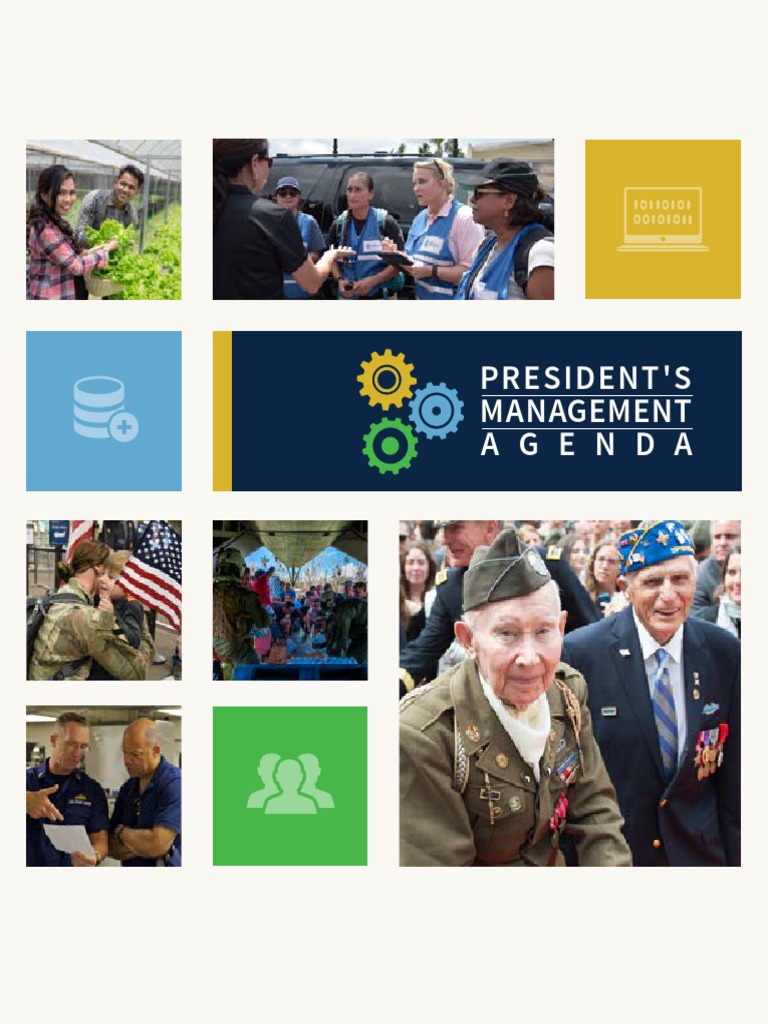 PRESIDENT S MANAGEMENT AGENDA intelligence overview
