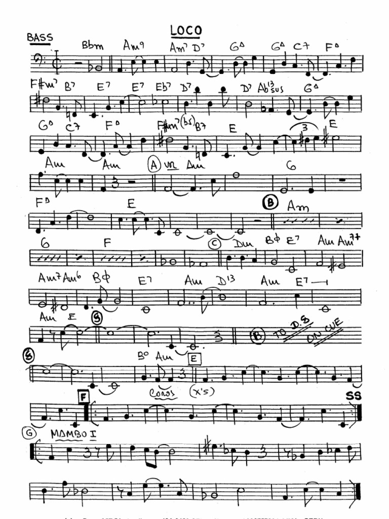 Loco Héctor Lavoe Bass Pdf Pdf
