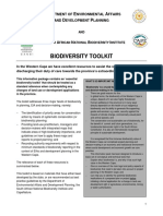 Biodiversity Toolkit Guidelines