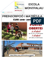 Portes Obertes 2018