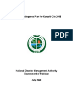 Cyclone Contingency Plan For Karachi City 2008