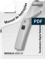 Manual Termômetro Veterinário Incoterm
