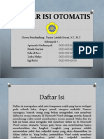 Daftar Isi Otomatis