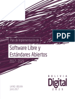 Plan de Implementacion de Software Libre