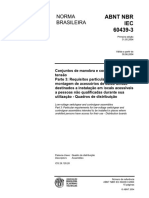 ABNT NBR IEC 60439-3 (2004) - Conjuntos de manobra e controle de baixa tensão - Parte 3.pdf
